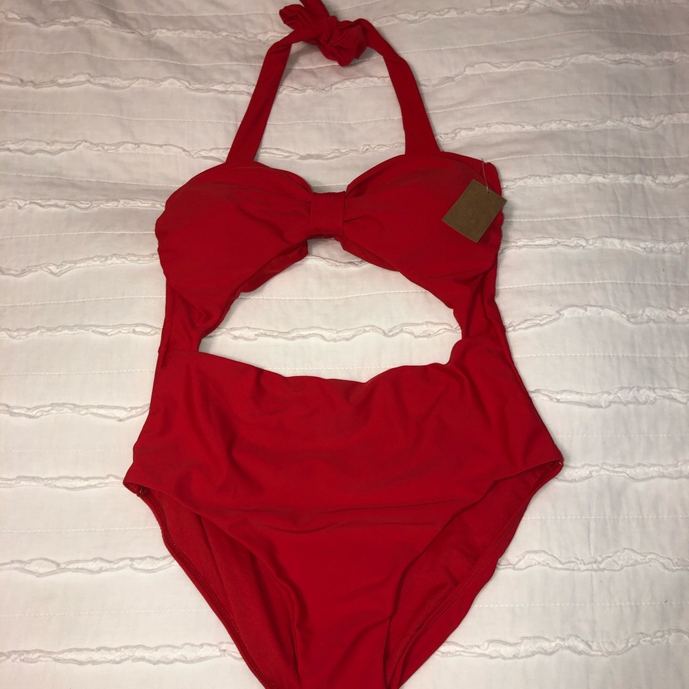 NWT Rachel Roy One Piece Bathing Suit